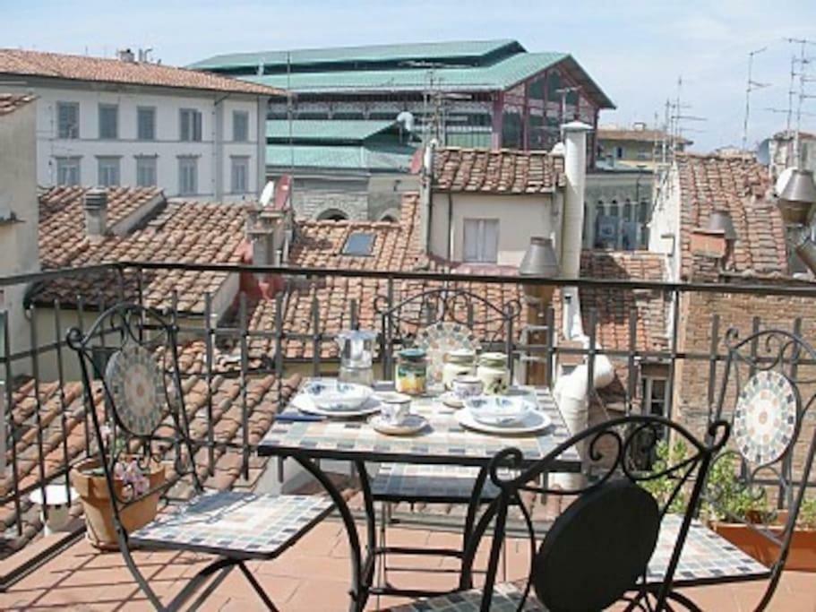 Rebby'S Terrace Apartment Florenţa Exterior foto